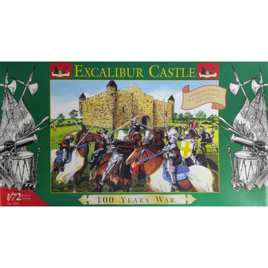 Figurine Château d'Excalibur 1/72 Figurine Château...