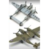 Maquette d'avion en plastique P-38F LIGHTING GLACIER GIRL 1/48 Maquette d'avion en plastique P-38F LIGHTING GLACIER GIRL 1/48