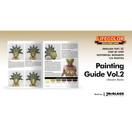 Acrylic paint Lifecolor Guide Painting 2