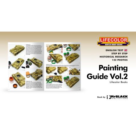 Acrylic paint Lifecolor Guide Painting 2