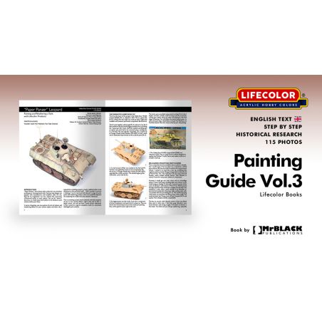 Peinture pour maquette LIFECOLOR GUIDE PEINTURE 3