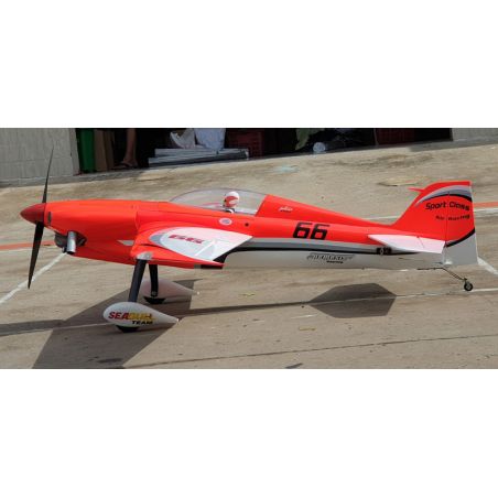 Radio-controlled thermal plane Nemesis Racer 80.5 "F1 Air Race 55-60cc ARF