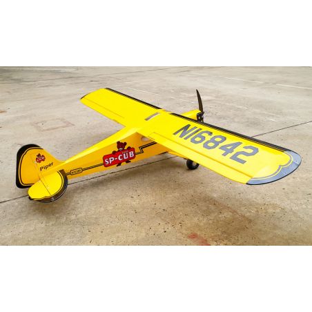 Funk -kontrollierte Thermalebene Piper J3 Cub 120 ARF