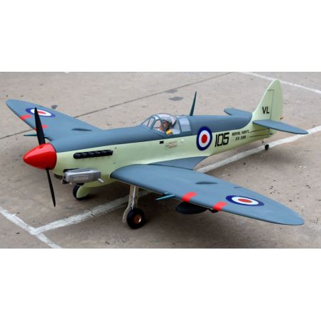 Seafire 120 ARF radio -controlled thermal airplane + Electric return train