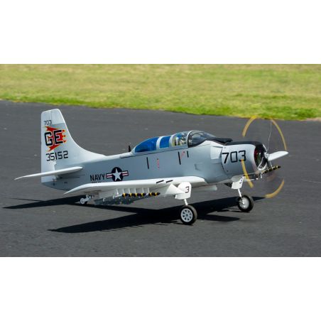 Skyraider 35-60cc ARF Gray Skyraider thermal airplane