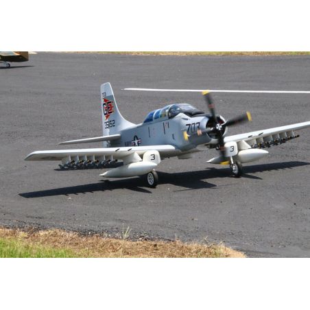 Skyraider 35-60cc ARF Gray Skyraider thermal airplane