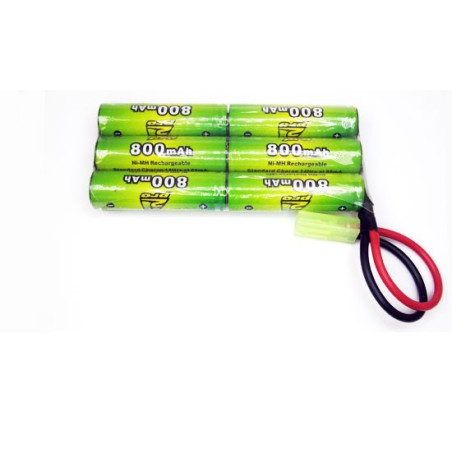 NIMH battery for radio-controlled device Pack 7.2V/AP-800AA Nikko-cyko | Scientific-MHD