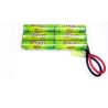 NIMH battery for radio-controlled device Pack 7.2V/AP-800AA Nikko-cyko | Scientific-MHD