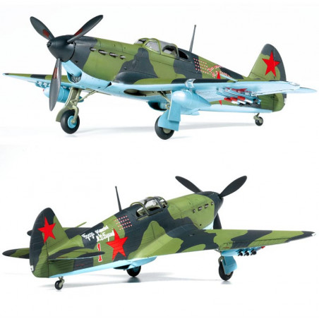 Plastic plane model Yakovlev Yak-1 1/48 