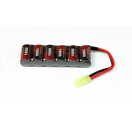 NIMH-Batterie für funkgesteuerte Gerätepakete 7.2V/EP-1600UV Mini Tamiya | Scientific-MHD