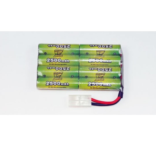 NIMH-Batterie für radiogesteuerte Gerätepackungen 9.6V/AP-2500 Tamiya Nikko-Tyko NIMH-Batterie für radiogesteuerte Gerätepackungen 9.6V/AP-2500 Tamiya Nikko-Tyko | Scientific-MHD