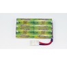 NIMH battery for radio-controlled device Pack 9.6V/AP-2500 Tamiya Nikko-cyko | Scientific-MHD