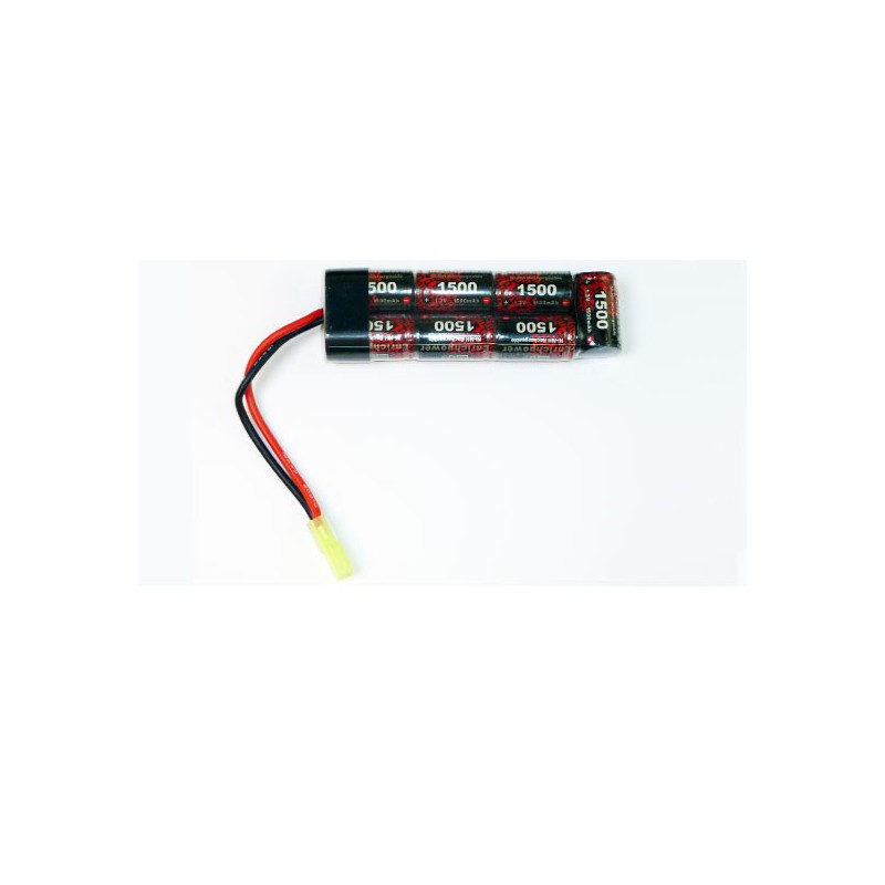 Accu NiMH pour appareil radiocommandé PACK8.4V/EP-1500UV MINI TAMIYA