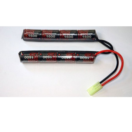 NIMH-Batterie für Radio-kontrollierte Gerätepakete 9,6 V/EP-1600UV Mini Tamiya M16 | Scientific-MHD