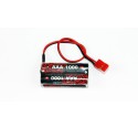 Accu NiMH pour appareil radiocommandé PACK Rx B 4.8V/AAA-1000 JR