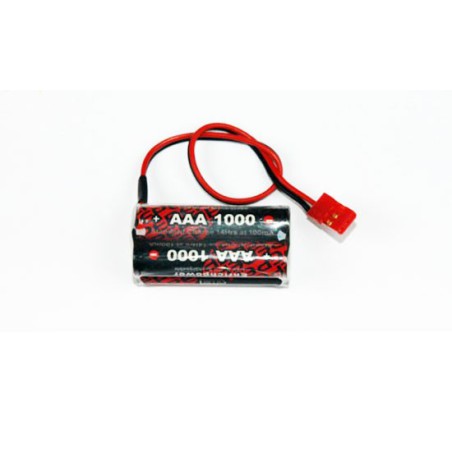 NIMH battery for radio-controlled device Pack RX B 4.8V/AAA-1000 JR | Scientific-MHD