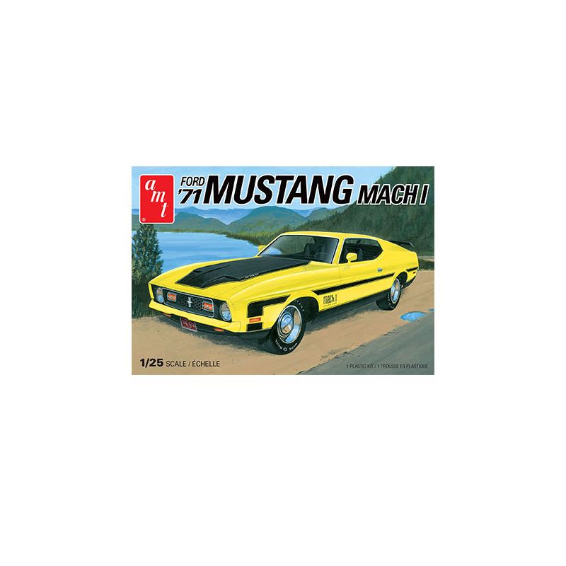 Maquette en plastique à construire Ford Mustang Mach I 1/25