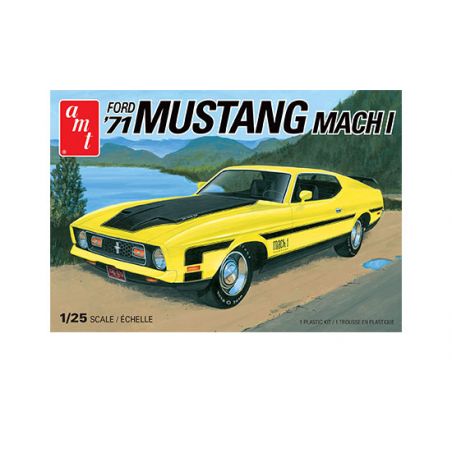 Maquette en plastique à construire Ford Mustang Mach I 1/25