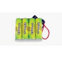 Accu NiMH pour appareil radiocommandé PACK Rx S 4.8V/AP-2500AA FUTABA Accu NiMH pour appareil radiocommandé PACK Rx S 4.8V/AP-2500AA FUTABA