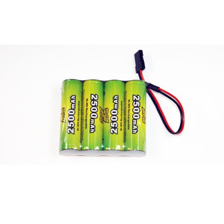 NIMH battery for radio controlled device Pack RX S 4.8V/AP-2500AA JR | Scientific-MHD