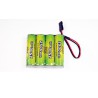 NIMH battery for radio controlled device Pack RX S 4.8V/AP-2500AA JR | Scientific-MHD