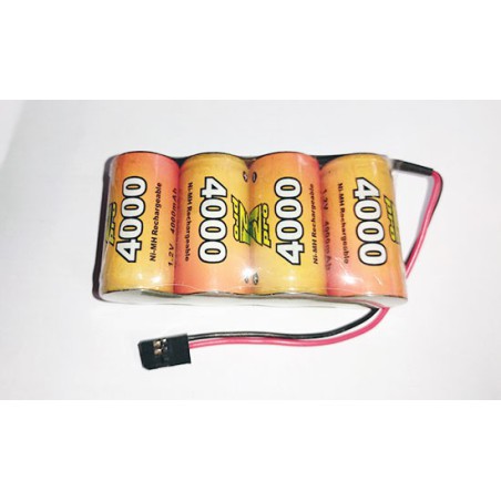 NIMH battery for radio-controlled device Pack RX S 4.8V/AP-4000UV Futaba | Scientific-MHD