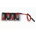 Accu NiMH pour appareil radiocommandé PACK Rx S 4.8V/EP-1600UV FUTABA