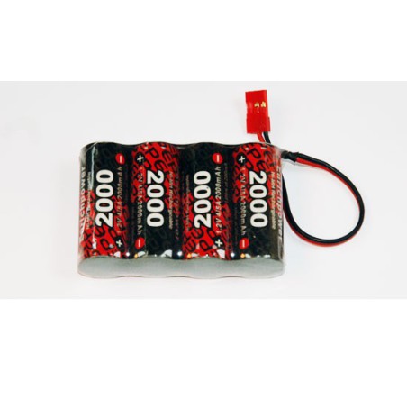 NIMH battery for radio controlled device Pack RX S 4.8V/EP-2000UV JR | Scientific-MHD