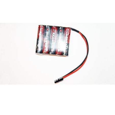 Accu NiMH pour appareil radiocommandé PACK Rx S 6.0V/AAA-1000 JR