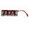 NIMH battery for radio-controlled device Pack RX S 6.0V/EP-1500UV Bec | Scientific-MHD