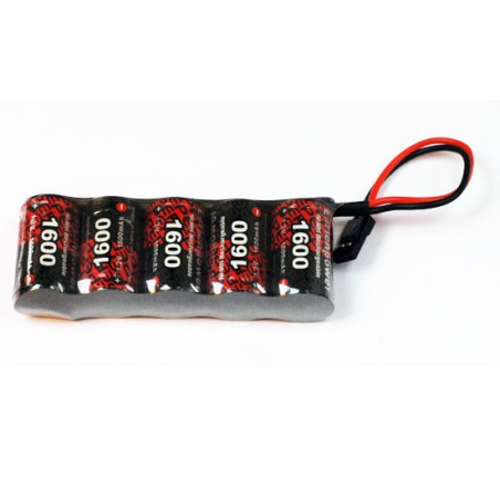 NIMH battery for radio controlled device Pack RX S 6.0V/EP-1600UV JR | Scientific-MHD
