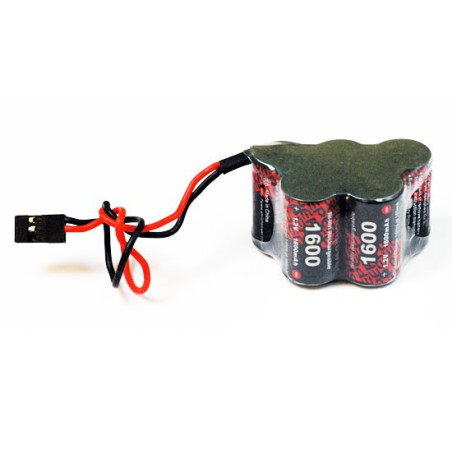 NIMH battery for radio-controlled device Pack RX W 6.0V/EP-1600UV JR | Scientific-MHD