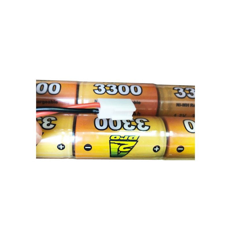 Accu NiMH pour appareil radiocommandé PACK Tx 9.6V/AP-3300SC FUTABA