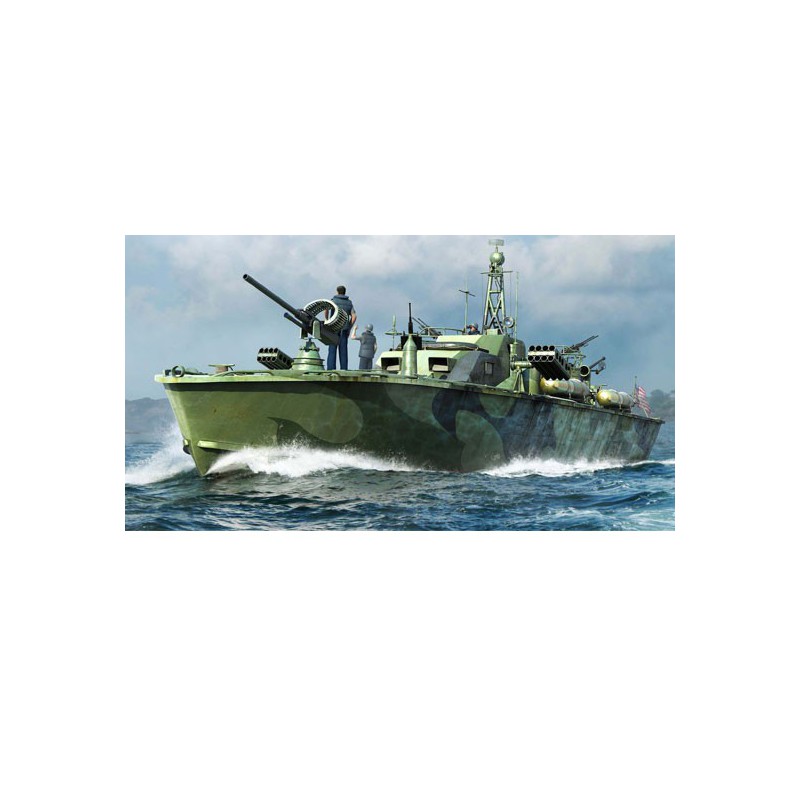 Maquette de Bateau en plastique Elco 80' Torpedo Boat Late 1/48