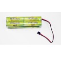 NIMH battery for radio controlled device Pack TX B 9.6V/AP-2500AA JR | Scientific-MHD