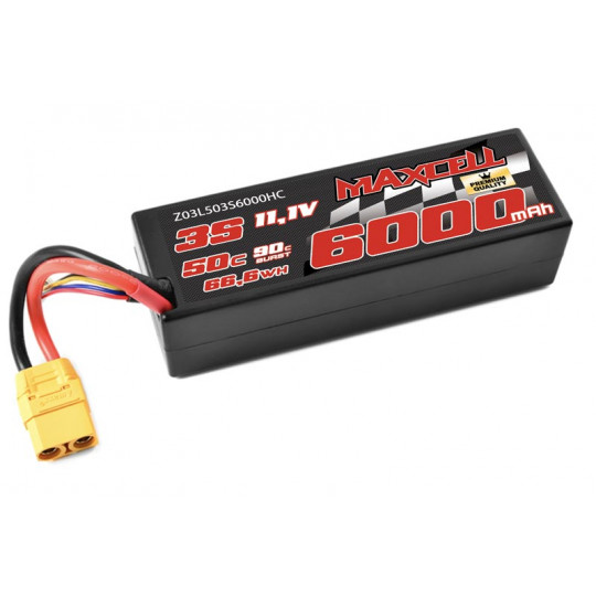 3S 11,1V 6000 mAh 50C...