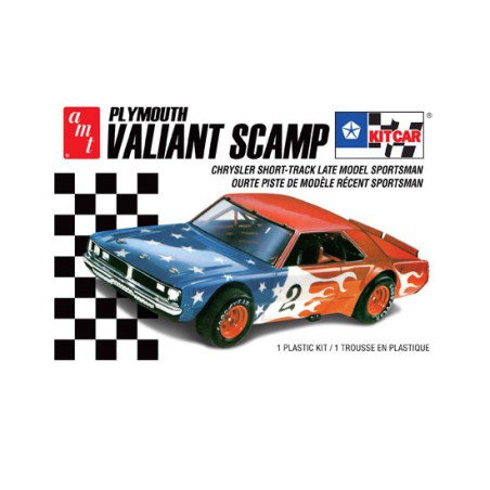 Plymouth plastic car cover Valiant Scamp Kit Car 1/25 | Scientific-MHD