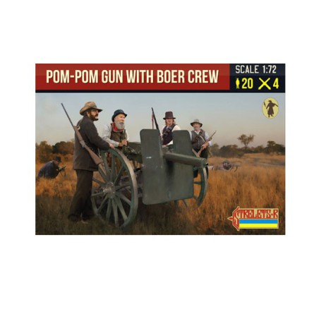 Figurine Pom-Pom Gun with Boer Crew