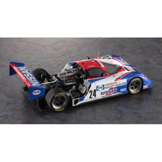 Maquette plastique de voiture YHP Nissan R89C « Super detail » 1:24 CH54 Maquette plastique de...