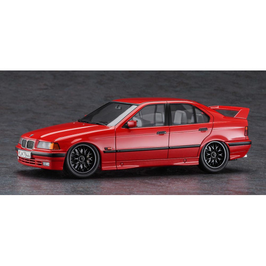 Plastic Model of BMW E36 320i with Spoiler 1:24 Plastic Model of BMW E36...