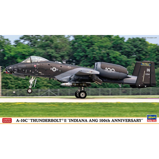 Maquette plastique d’avion A-10C Thunderbolt II "Livrée du 100e anniversaire de l'Indiana State Air Force » 1:72 Maquette plastique d’avion...
