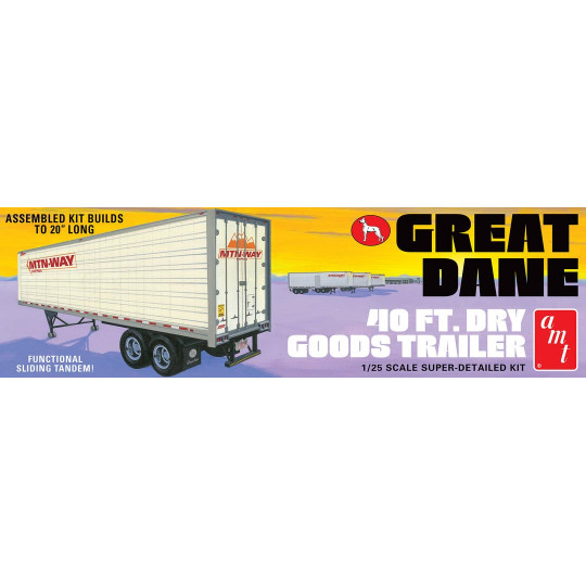 LKW modell - Great Dane 40 Fuß Anhängers 1:25 LKW modell - Great Dane 40...