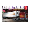 Maquette de camion en plastique Reefer Semi trailer 1/25