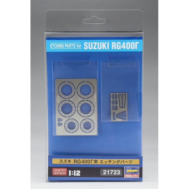 Maquette de moto en plastique Pièces photo-découpées Suzuki RG400