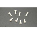 Accessoire embarqué Rivets nylon 3mm/6.5mm (8 pcs)