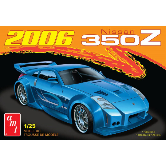 Plastikmodell des Autos Nissan 350Z 1:25 Plastikmodell des Autos...