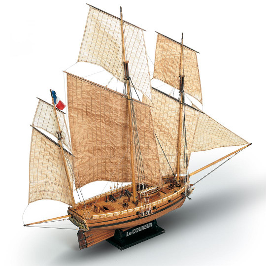 Bateau statique Le Coureur