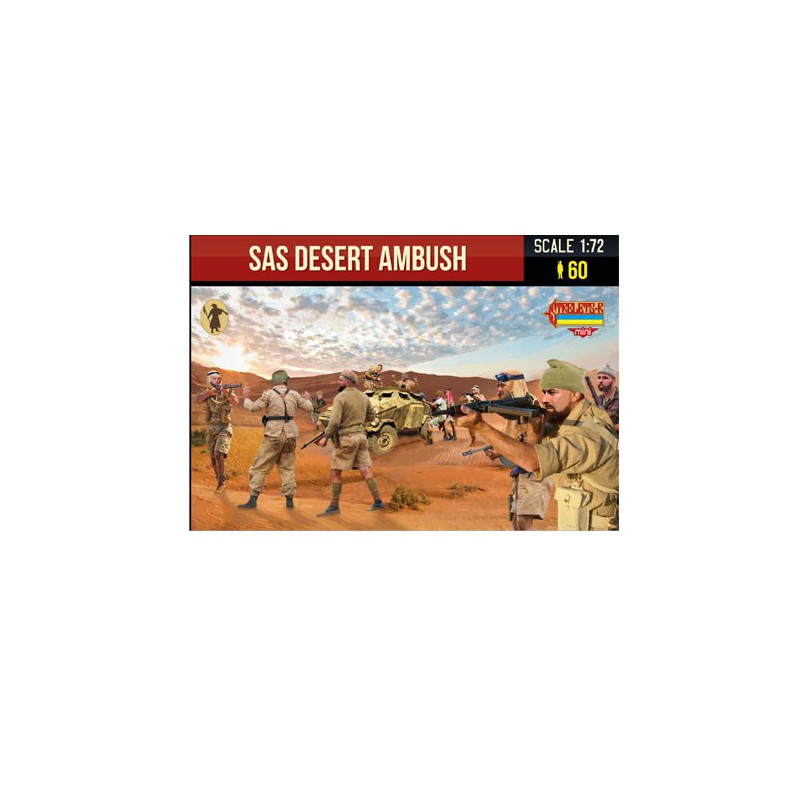 Figurine SAS Desert Ambush 1/72 Figurine SAS Desert Ambush 1/72