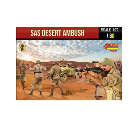 SAS DESERT AMBUSH 1/72 figurine | Scientific-MHD