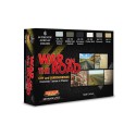 Acrylic painting set war on the road | Scientific-MHD
